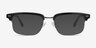 Kurma Black AcetateEyeglass Frames from EyeBuyDirect, with Tinted Lenses