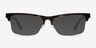 Onyx Tortoise AcetateEyeglass Frames from EyeBuyDirect, with Tinted Lenses