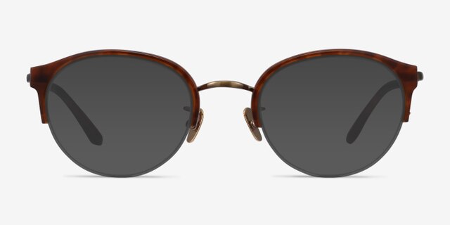Dulcet Brown AcetateEyeglass Frames from EyeBuyDirect, with Tinted Lenses