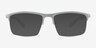 Huston Blue Aluminium-alloyEyeglass Frames from EyeBuyDirect, with Tinted Lenses
