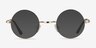 Abazam Golden MetalEyeglass Frames from EyeBuyDirect, with Tinted Lenses
