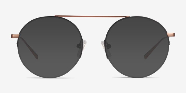 Origin Black TitaniumEyeglass Frames from EyeBuyDirect, with Tinted Lenses