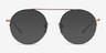 Origin Black TitaniumEyeglass Frames from EyeBuyDirect, with Tinted Lenses