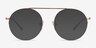 Origin Gold TitaniumEyeglass Frames from EyeBuyDirect, with Tinted Lenses