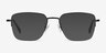 James Noir TitaniumMontures de lunettes de vue d'EyeBuyDirect, Avec des Verres Teintés