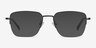 James Gunmetal TitaniumEyeglass Frames from EyeBuyDirect, with Tinted Lenses