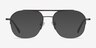 Conrad Gunmetal TitaniumEyeglass Frames from EyeBuyDirect, with Tinted Lenses