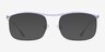 Zylo Purple TitaniumEyeglass Frames from EyeBuyDirect, with Tinted Lenses