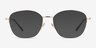 Vogue Eyewear VO4357D Pale Gold MétalMontures de lunettes de vue d'EyeBuyDirect, Avec des Verres Teintés