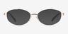 Coach HC5207TD Shiny Light Gold TitaniumEyeglass Frames from EyeBuyDirect, with Tinted Lenses