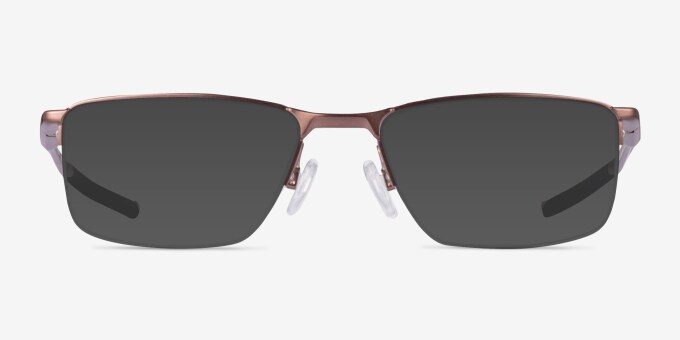 Oakley Socket 5.5 - Rectangle Polished Black Frame Glasses For Men