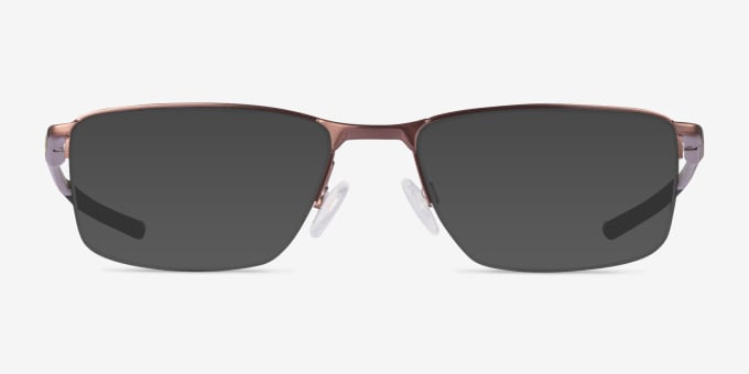 Oakley Socket 5.5 - Rectangle Polished Black Frame Glasses For Men