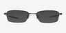Oakley OX3133 Pewter MetalEyeglass Frames from EyeBuyDirect, with Tinted Lenses