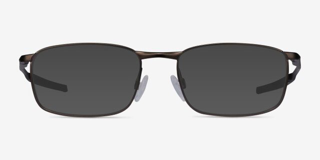 Oakley Barrelhouse Pewter MetalEyeglass Frames from EyeBuyDirect, with Tinted Lenses