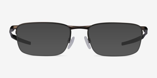 Oakley Barrelhouse 0.5 Pewter MetalEyeglass Frames from EyeBuyDirect, with Tinted Lenses