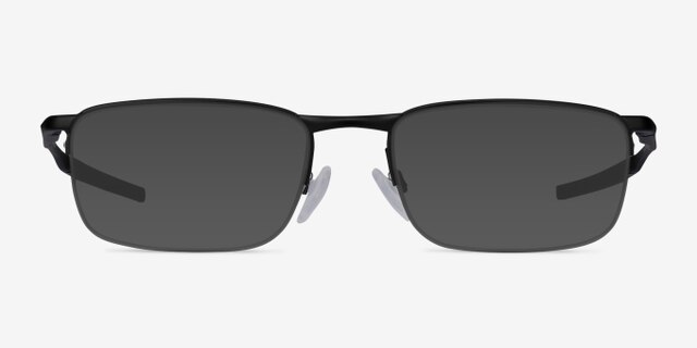 Oakley Barrelhouse 0.5 Matte Black MetalEyeglass Frames from EyeBuyDirect, with Tinted Lenses