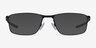 Oakley Socket 5.0 Satin Black & Gray MetalEyeglass Frames from EyeBuyDirect, with Tinted Lenses