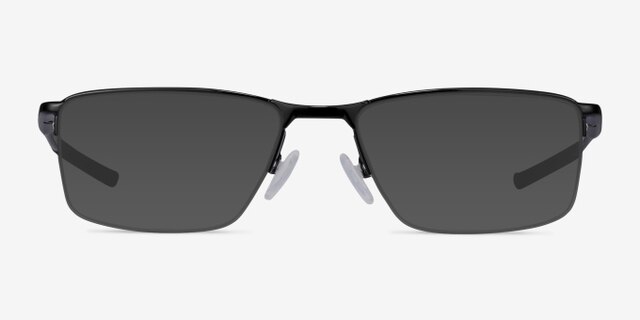 Oakley Socket 5.5 Polished Black MetalEyeglass Frames from EyeBuyDirect, with Tinted Lenses