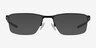 Oakley Socket 5.5 Polished Black MetalEyeglass Frames from EyeBuyDirect, with Tinted Lenses
