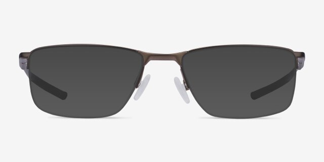 Oakley Socket 5.5 Satin Pewter MetalEyeglass Frames from EyeBuyDirect, with Tinted Lenses