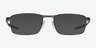Oakley Fuller Pewter MetalEyeglass Frames from EyeBuyDirect, with Tinted Lenses