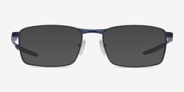 Oakley Fuller Matte Midnight MetalEyeglass Frames from EyeBuyDirect, with Tinted Lenses