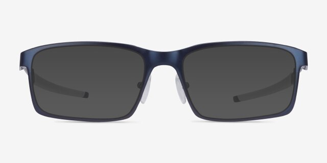 Oakley Base Plane Matte Midnight MetalEyeglass Frames from EyeBuyDirect, with Tinted Lenses