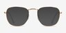 Ray-Ban RB3857V Gold MetalEyeglass Frames from EyeBuyDirect, with Tinted Lenses