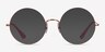 Ray-Ban RB6392 Bronze MétalMontures de lunettes de vue d'EyeBuyDirect, Avec des Verres Teintés