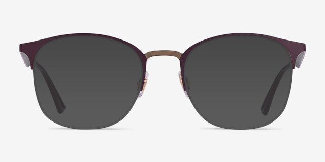 Ray-Ban RB6422 Bordeaux Gold MetalEyeglass Frames from EyeBuyDirect, with Tinted Lenses