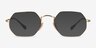 Ray-Ban RB6456 Gold MetalEyeglass Frames from EyeBuyDirect, with Tinted Lenses