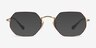 Ray-Ban RB6456 Tortoise Gold MetalEyeglass Frames from EyeBuyDirect, with Tinted Lenses