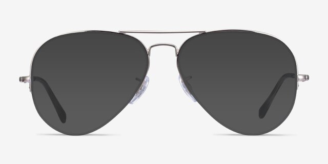 Ray-Ban RB6589 Silver MetalEyeglass Frames from EyeBuyDirect, with Tinted Lenses