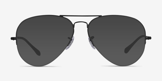 Ray-Ban RB6589 Black MetalEyeglass Frames from EyeBuyDirect, with Tinted Lenses