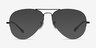 Ray-Ban RB6589 Black MetalEyeglass Frames from EyeBuyDirect, with Tinted Lenses