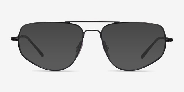 Ray-Ban RB6455 Black MetalEyeglass Frames from EyeBuyDirect, with Tinted Lenses