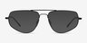 Ray-Ban RB6455 Black MetalEyeglass Frames from EyeBuyDirect, with Tinted Lenses