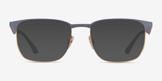 Ray-Ban RB6363 Light Purple Gold MetalEyeglass Frames from EyeBuyDirect, with Tinted Lenses