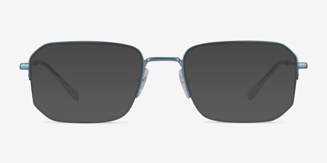 Ray-Ban RB6449 Blue MetalEyeglass Frames from EyeBuyDirect, with Tinted Lenses
