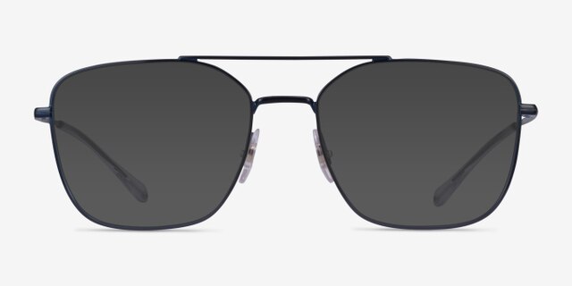 Ray-Ban RB6450 Navy MetalEyeglass Frames from EyeBuyDirect, with Tinted Lenses
