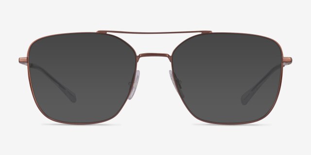 Ray-Ban RB6450 Brown MetalEyeglass Frames from EyeBuyDirect, with Tinted Lenses