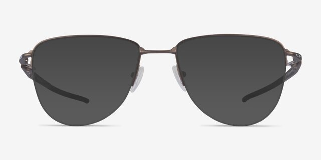 Oakley Plier Gunmetal TitaniumMontures de lunettes de vue d'EyeBuyDirect, Avec des Verres Teintés