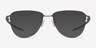Oakley Plier Bronze TitaniumEyeglass Frames from EyeBuyDirect, with Tinted Lenses