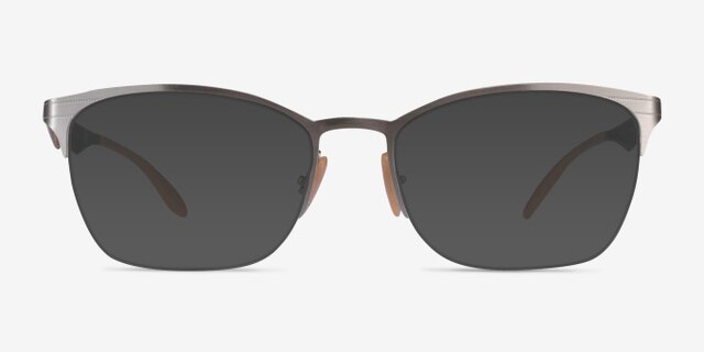 Ray-Ban RB6345 Silver MetalEyeglass Frames from EyeBuyDirect, with Tinted Lenses