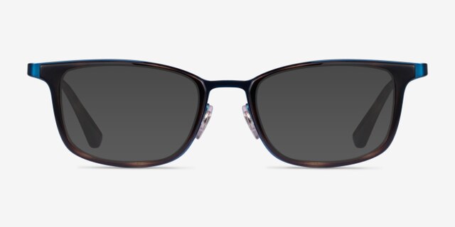 Ray-Ban RB6373M Tortoise Blue AcetateEyeglass Frames from EyeBuyDirect, with Tinted Lenses