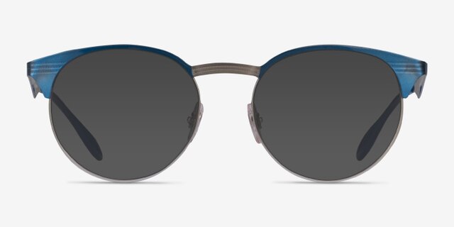 Ray-Ban RB6406 Blue MetalEyeglass Frames from EyeBuyDirect, with Tinted Lenses