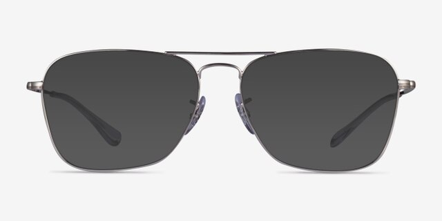 Ray-Ban RB6536 Silver MetalEyeglass Frames from EyeBuyDirect, with Tinted Lenses