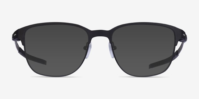 Oakley Seller Matte Black MetalEyeglass Frames from EyeBuyDirect, with Tinted Lenses
