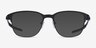 Oakley Seller Matte Black MetalEyeglass Frames from EyeBuyDirect, with Tinted Lenses