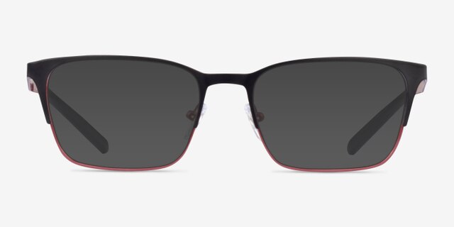 ARNETTE Fizz Matte Black MetalEyeglass Frames from EyeBuyDirect, with Tinted Lenses
